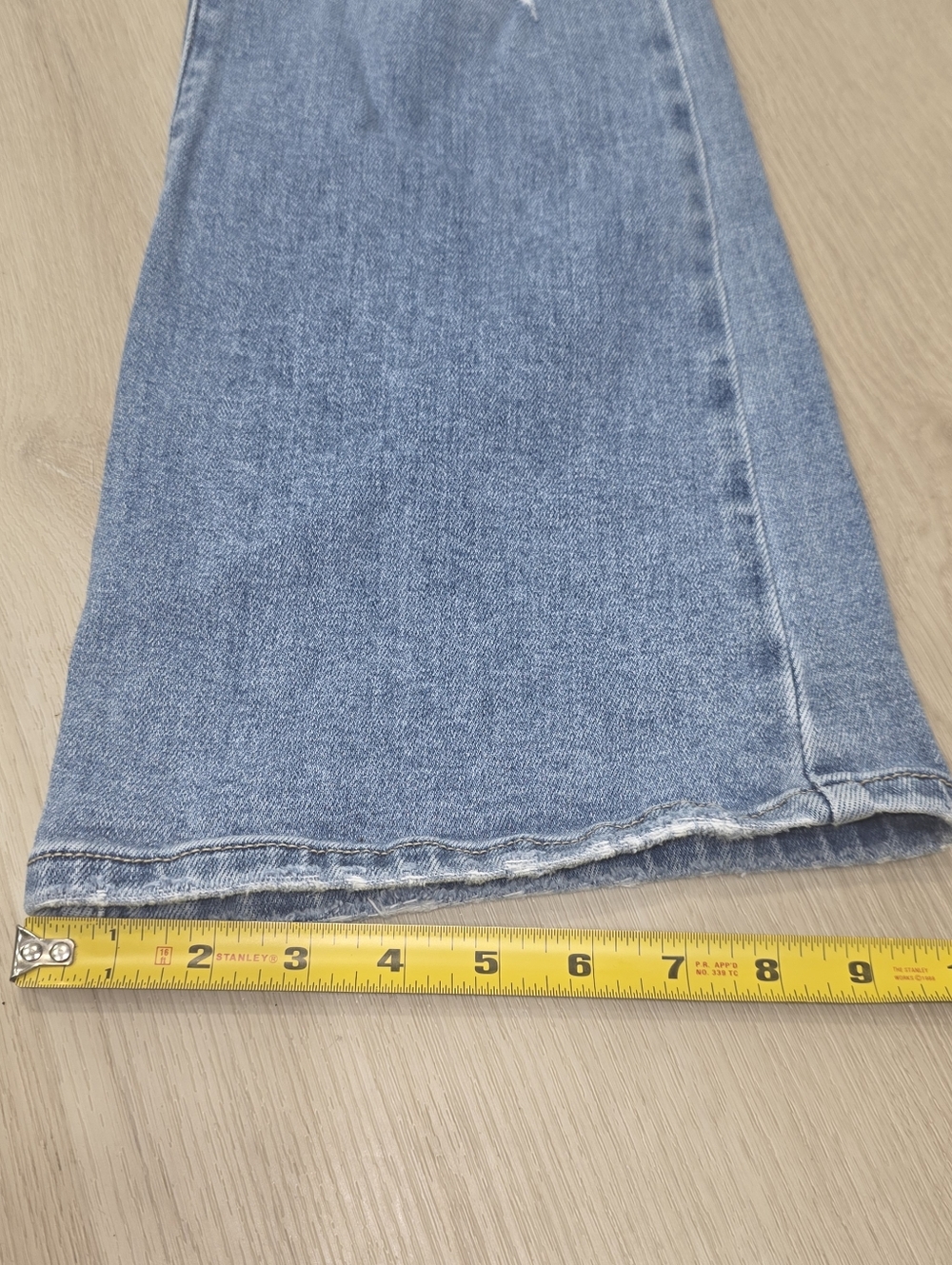 Altard State Flare Distressed High Rise Blue Jeans Size 28 - Picture 3 of 8